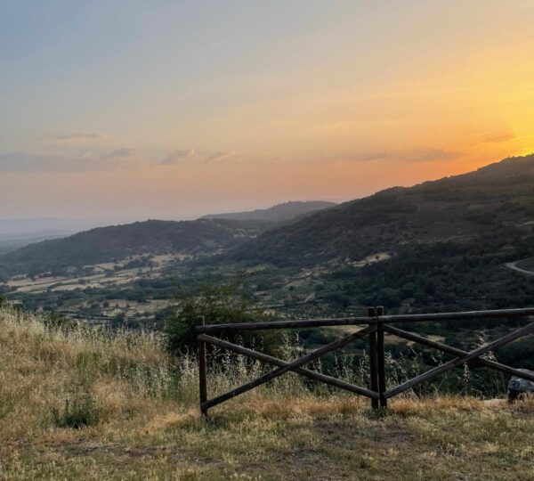 Atardecer en Sierra de Gata Extremadura